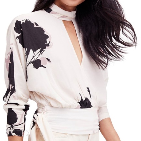 Free People Tops - Free People Say You Love Me Floral Print Blouse